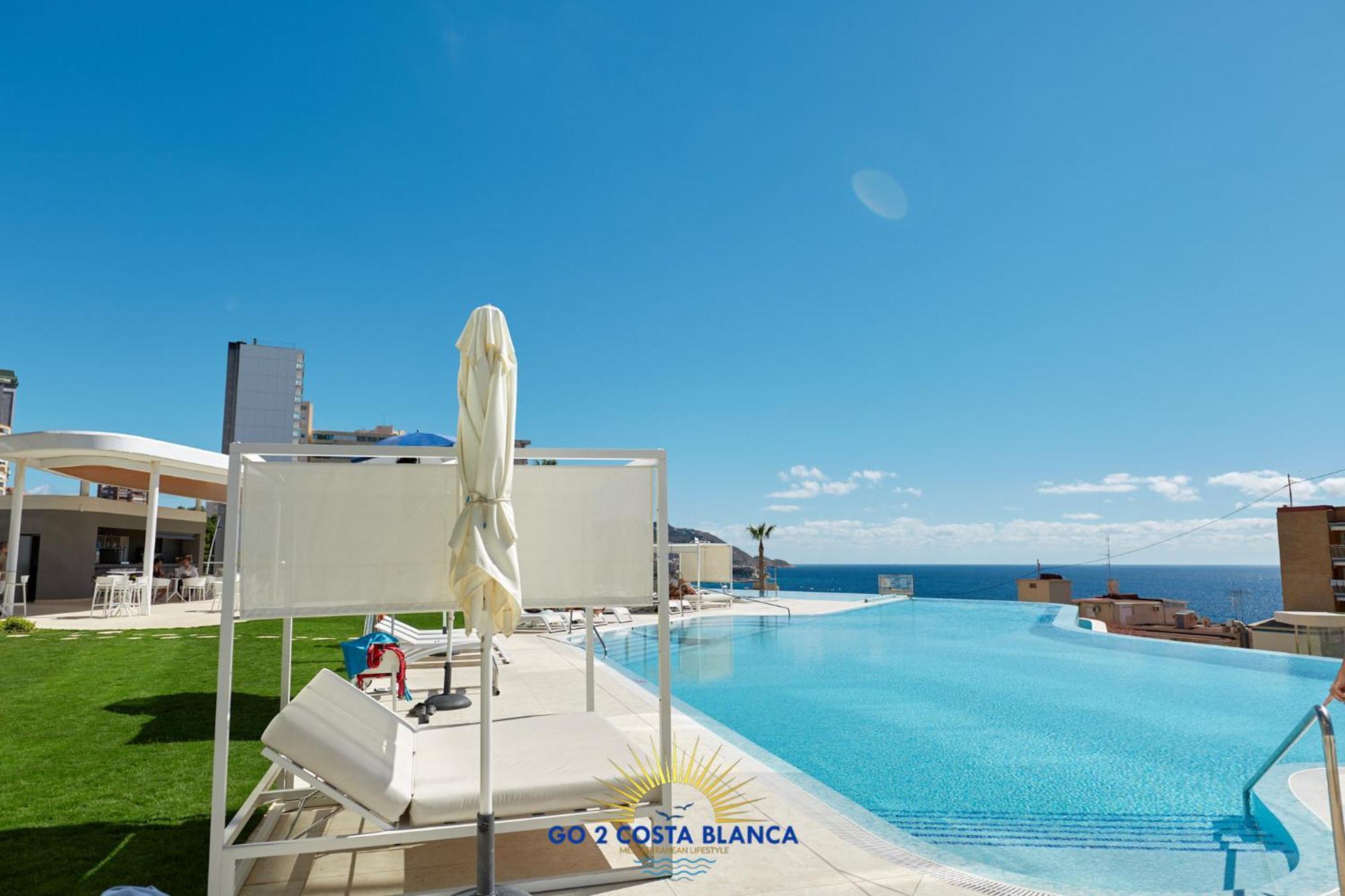 Appartamento Sunset Cliffs Deluxe Benidorm Esterno foto
