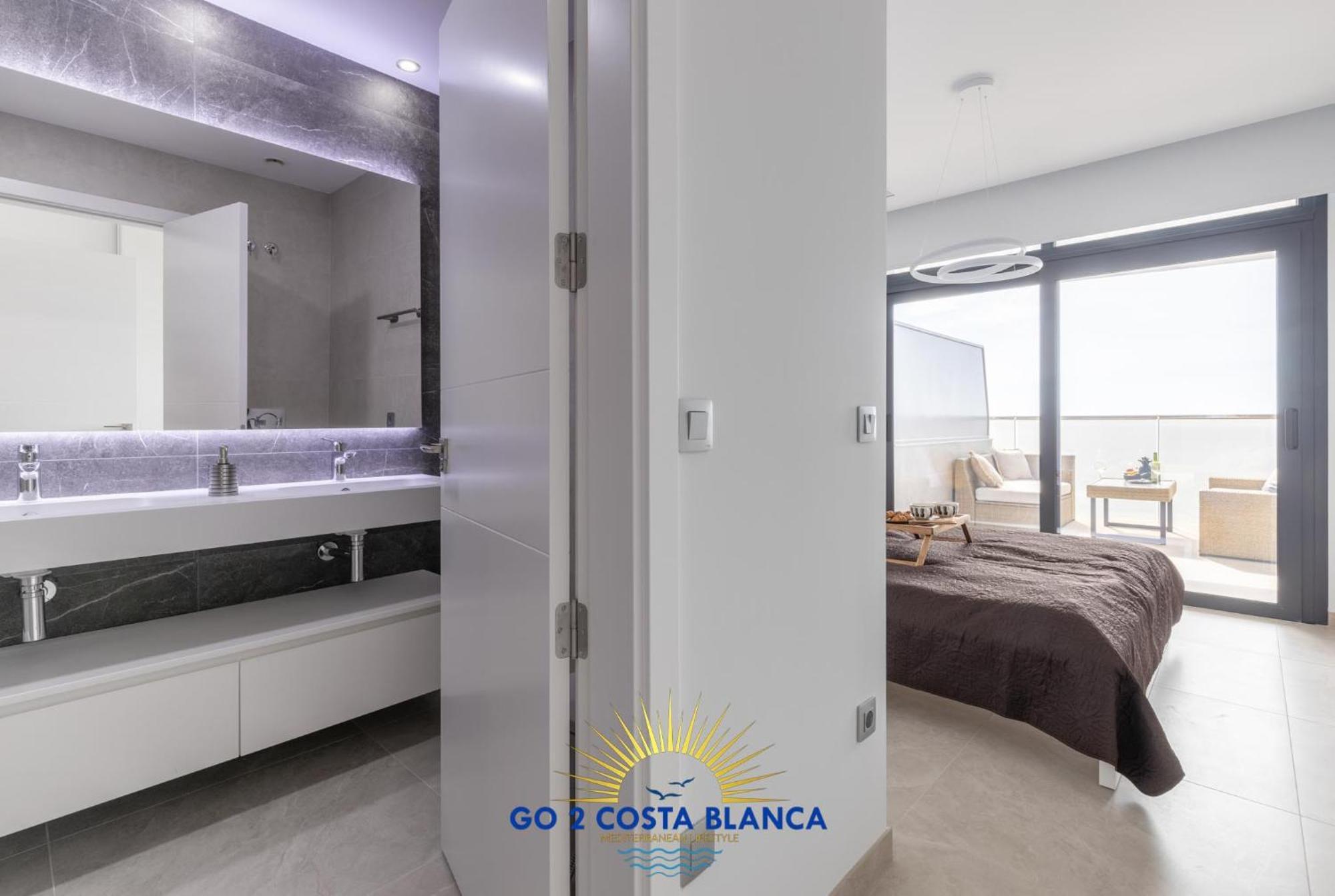 Appartamento Sunset Cliffs Deluxe Benidorm Esterno foto