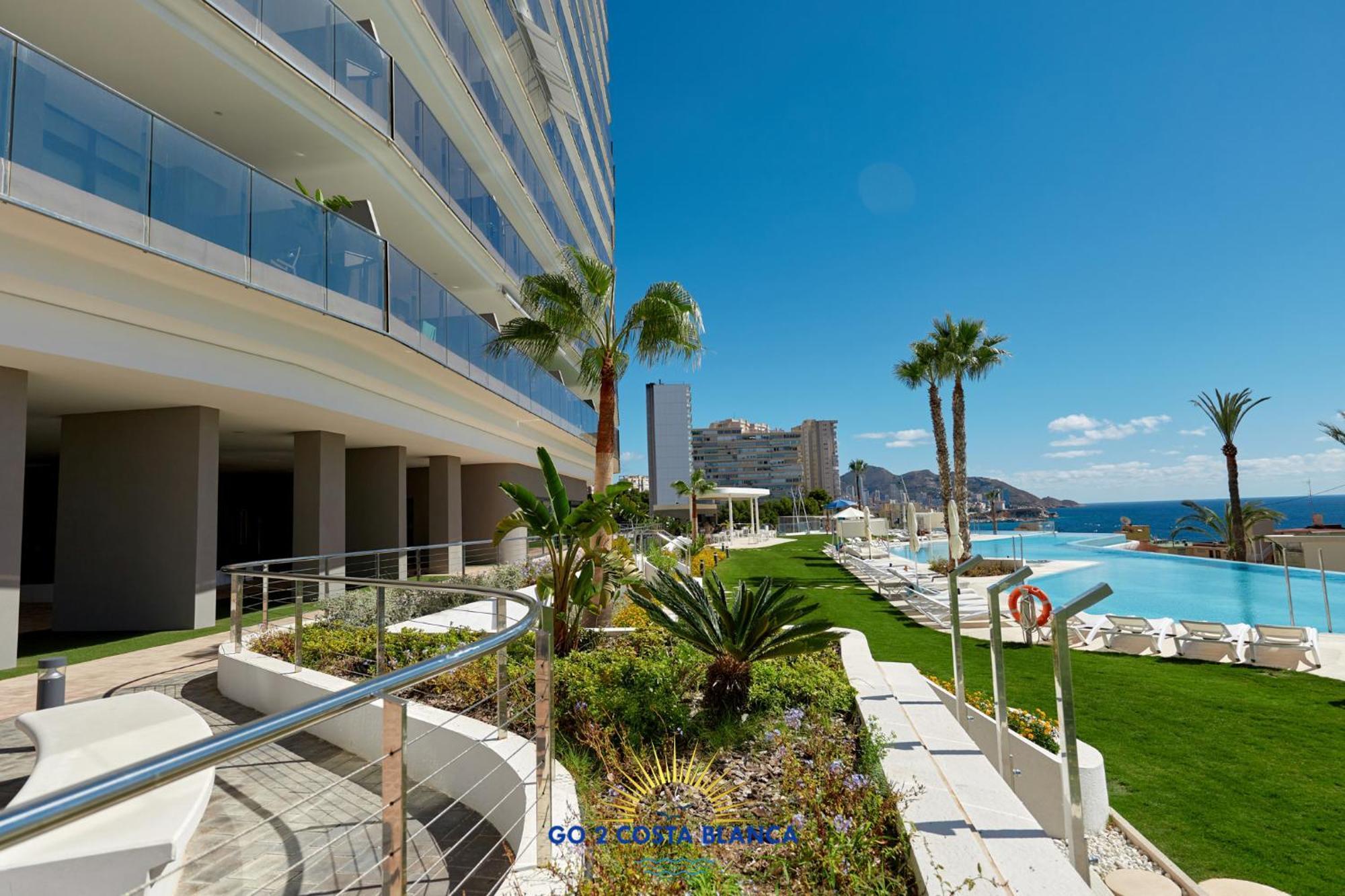 Appartamento Sunset Cliffs Deluxe Benidorm Esterno foto