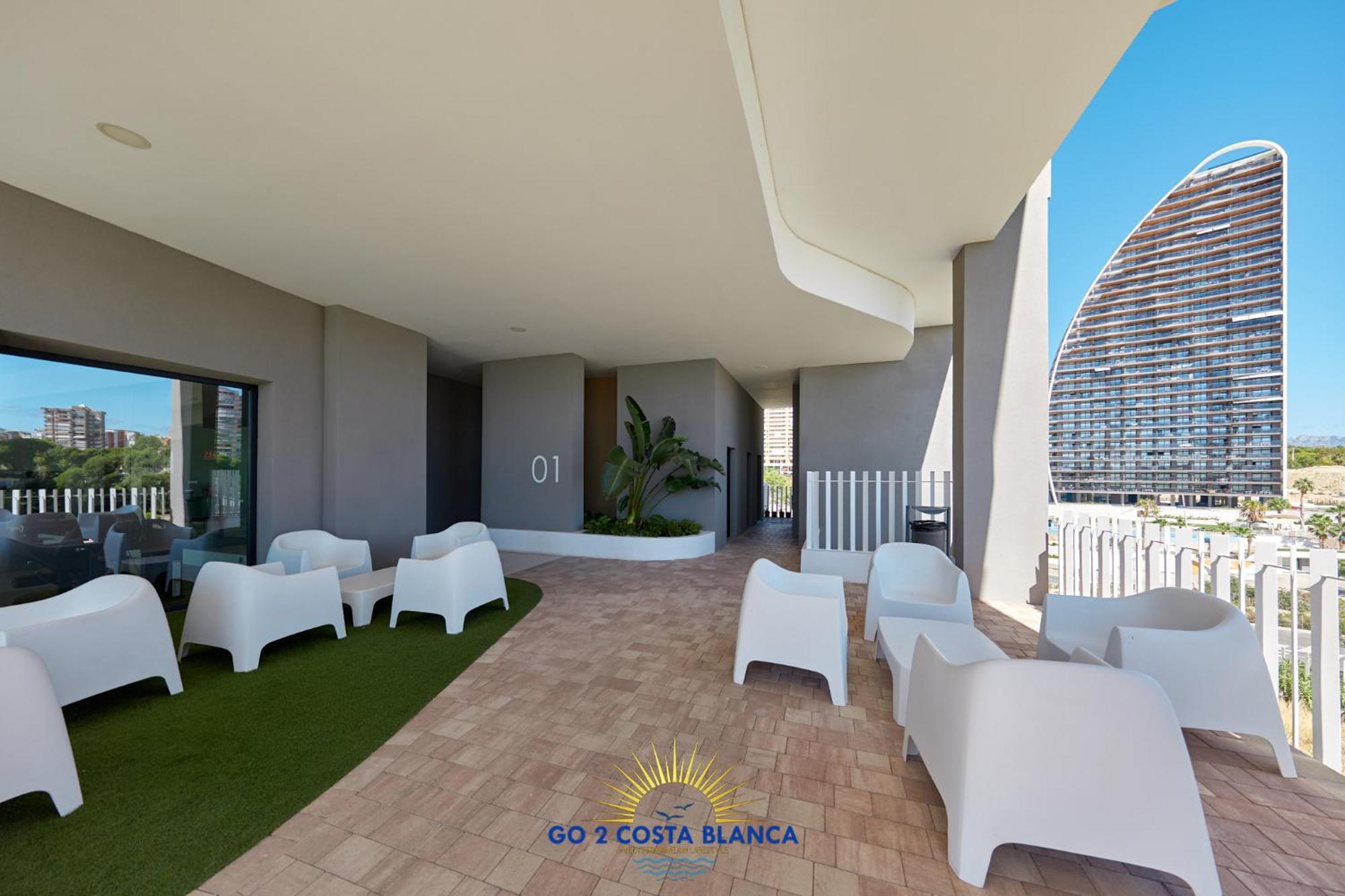 Appartamento Sunset Cliffs Deluxe Benidorm Esterno foto