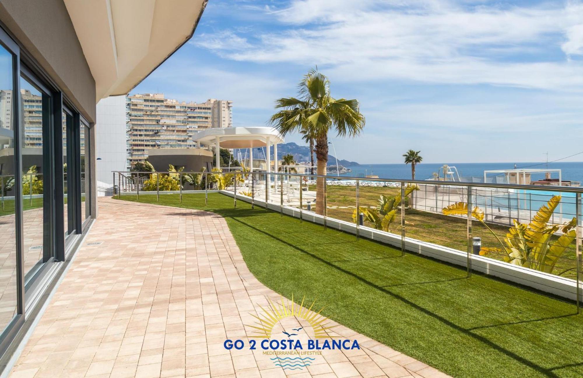 Appartamento Sunset Cliffs Deluxe Benidorm Esterno foto